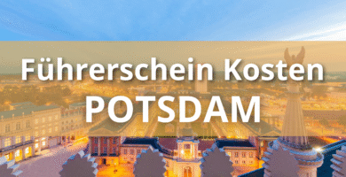 Übersicht der Führerschein-Kosten in Potsdam: Gebühren, Fahrstunden und Prüfungen