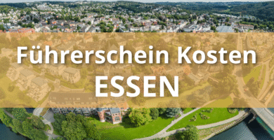 Übersicht der Führerschein-Kosten in Essen: Gebühren, Fahrstunden und Prüfungen