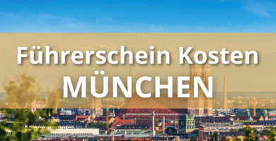 Übersicht der Führerschein-Kosten in München: Gebühren, Fahrstunden und Prüfungen