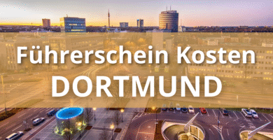 Übersicht der Führerschein-Kosten in Dortmund: Gebühren, Fahrstunden und Prüfungen