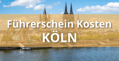 Übersicht der Führerschein-Kosten in Köln: Gebühren, Fahrstunden und Prüfungen