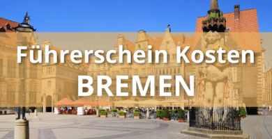 Übersicht der Führerschein-Kosten in Bremen: Gebühren, Fahrstunden und Prüfungen